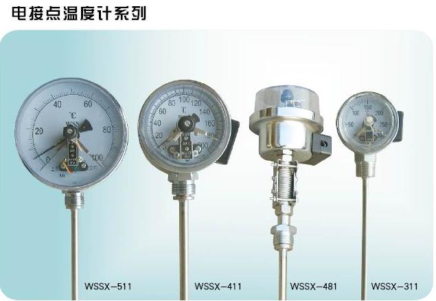 WSSX-506轴向型电接点双金...