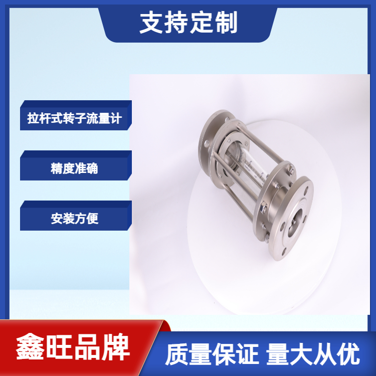 拉杆式全不锈钢玻璃转子流量计