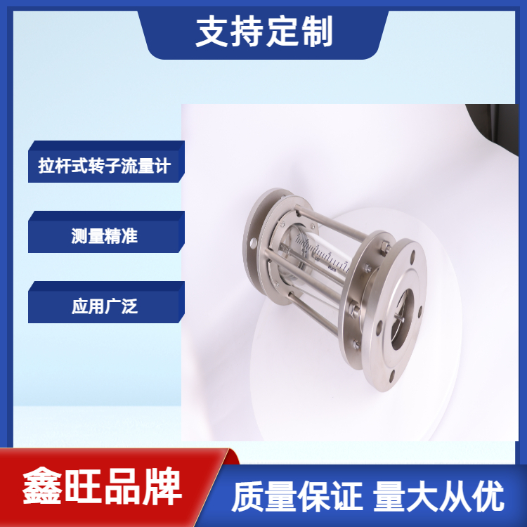 拉杆式全不锈钢玻璃转子流量计