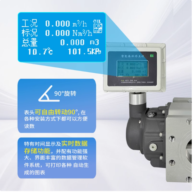 LLQ-40气体罗茨腰轮流量计